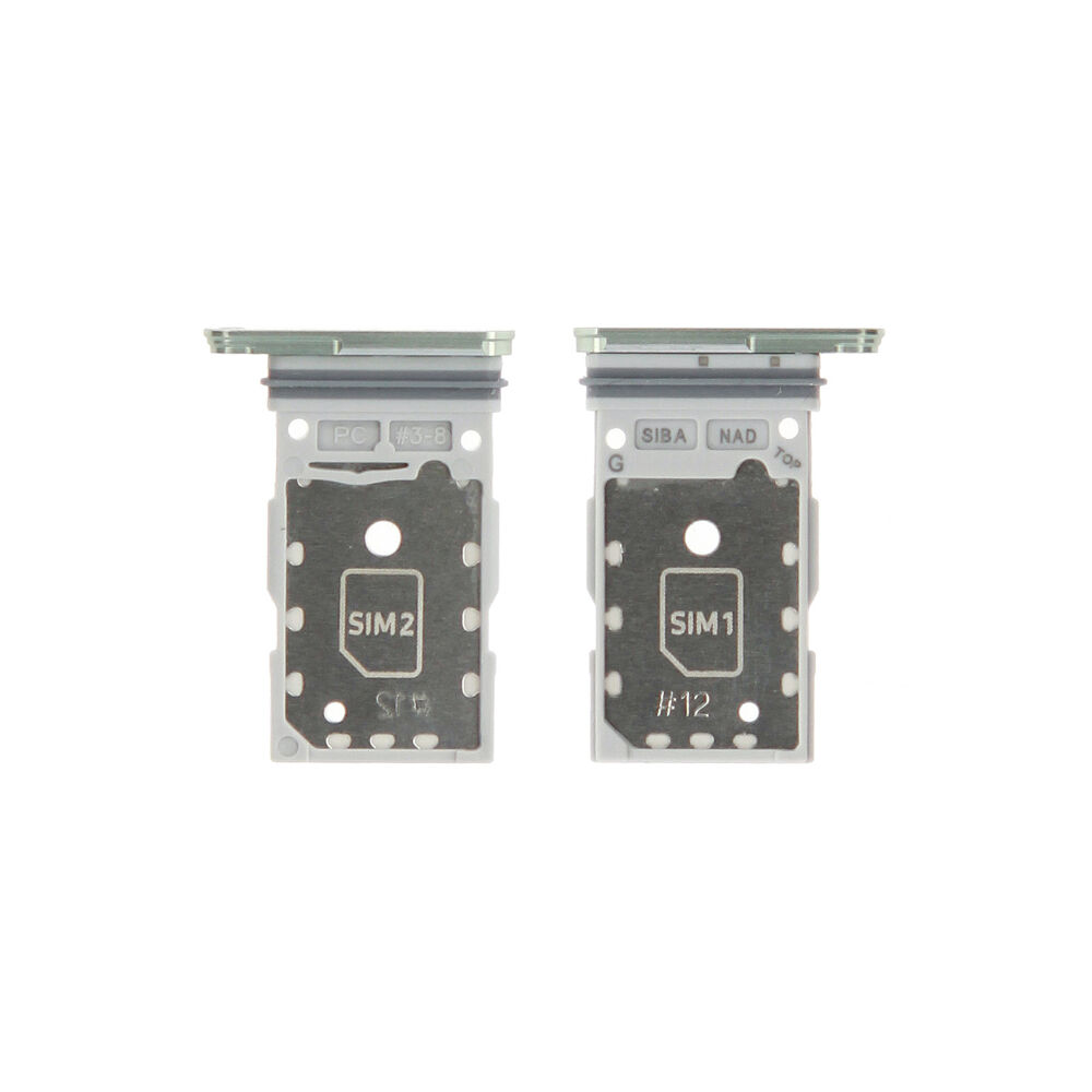 SIM tray (Original) - Green, Samsung Galaxy S24 Plus / S24; SM-S926 / S921