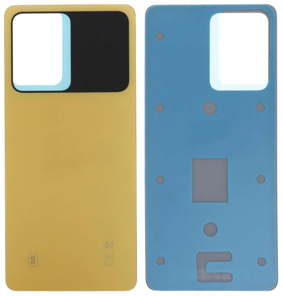 Rear Cover - Yellow, Xiaomi Poco X5 Pro