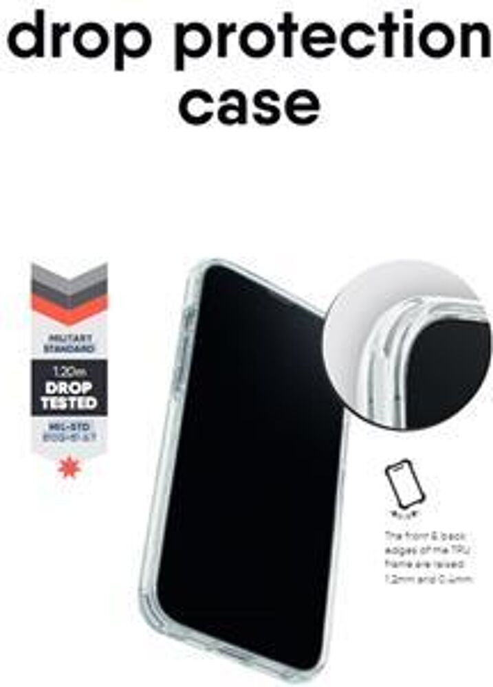Drop Protection Case - Clear, Apple iPhone 16 Plus