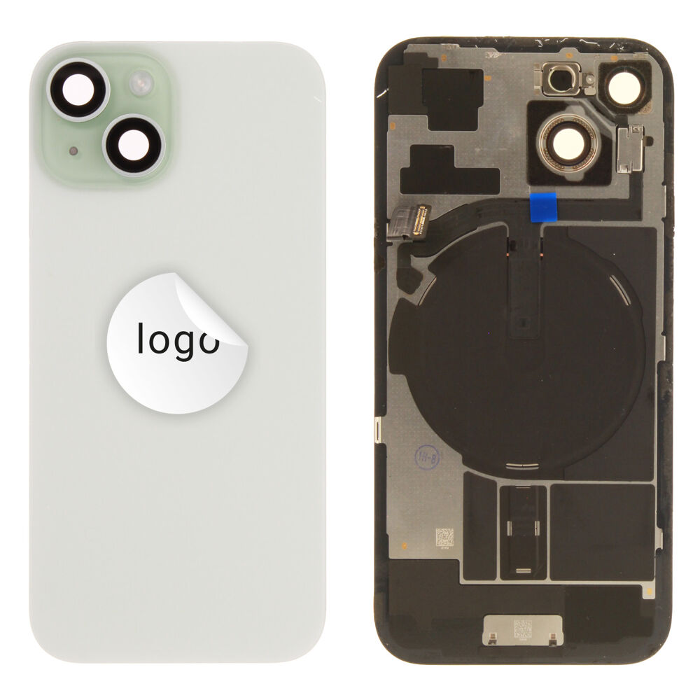 Back Glass (Pulled B) - Green, For iPhone 15