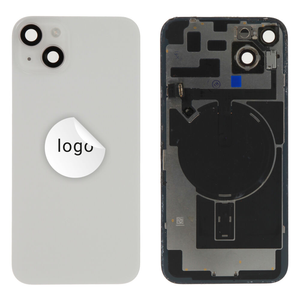 Back Glass (Pulled C) - White, For iPhone 14 Plus