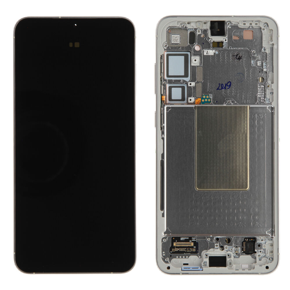 Módulo Pantalla Display incl. pre-assembled frame - Marble Grey, Samsung Galaxy S24Plus; SM-S926 Original Service Pack GH82-33410B