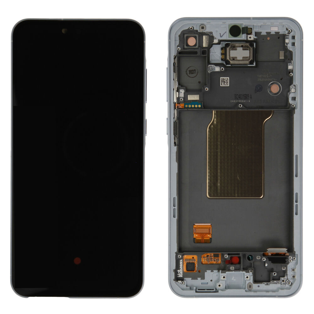 Módulo Pantalla Display incl. pre-assembled frame - Light Blue, Samsung Galaxy A55; SM-A556 Original Service Pack GH82-34305B