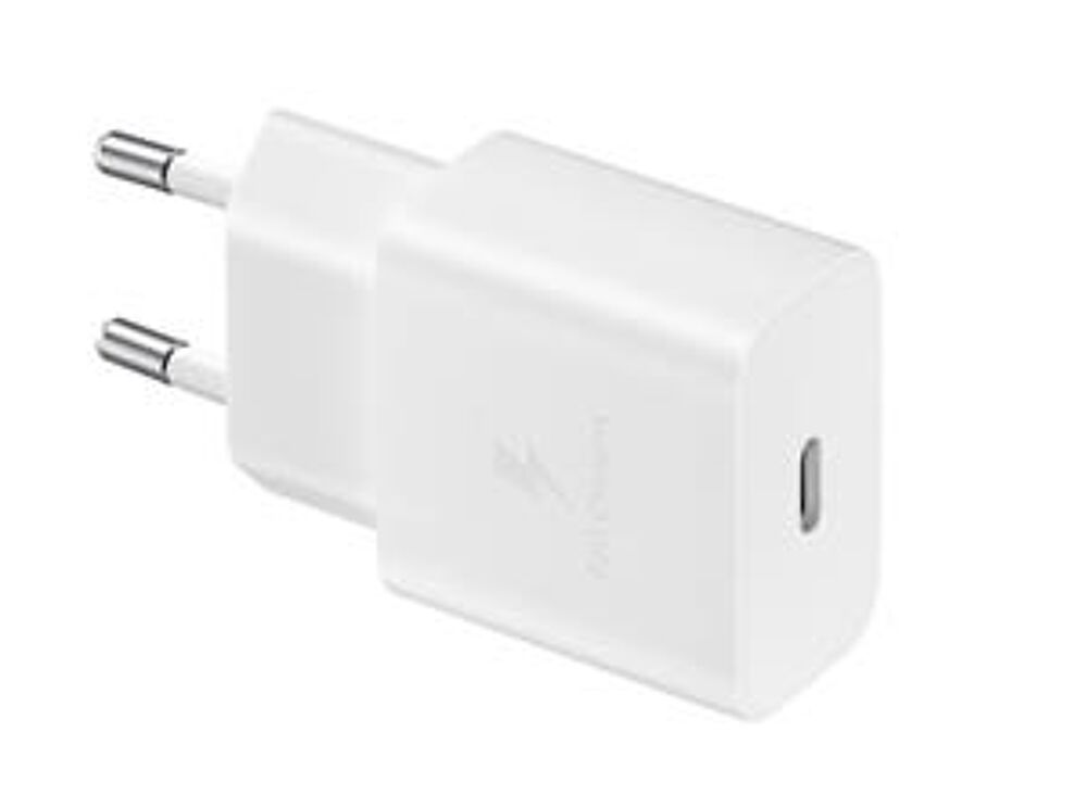 Samsung Travel Fast Charger (USB Type-C) 15W - White (bulkpackaging) (**Charger ONLY**)