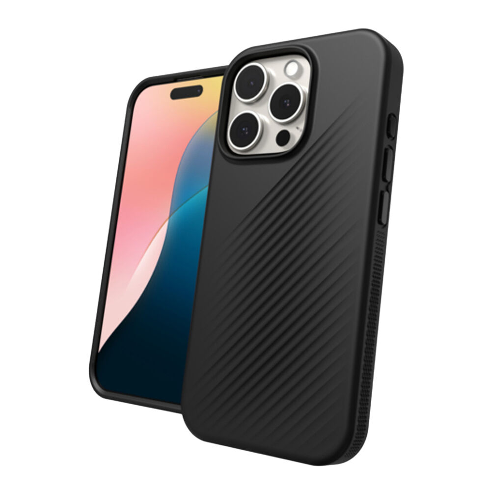 Luxe Snap - Black, For iPhone 16 Pro