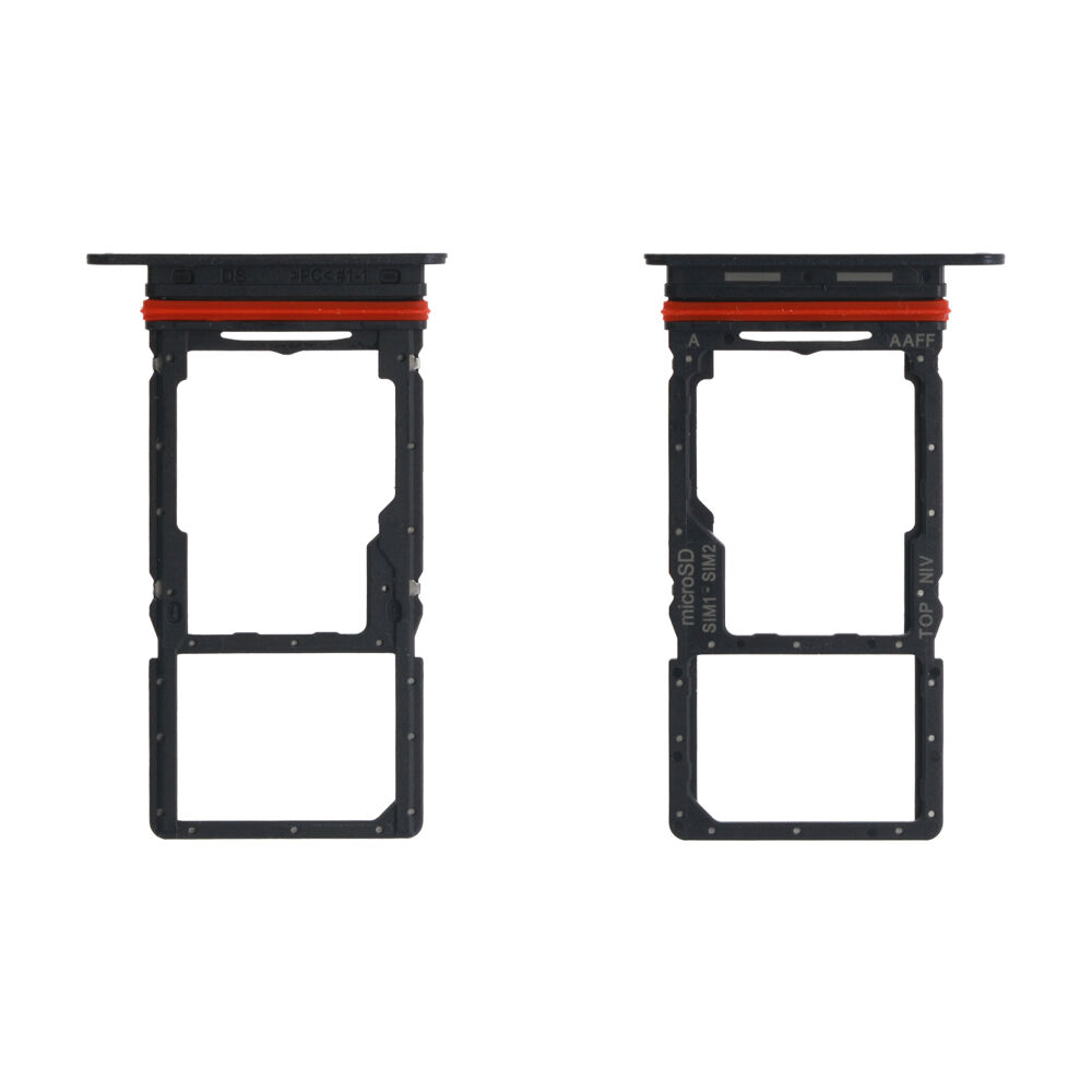 SIM tray (Original) - Black, Samsung Galaxy A16; SM-A166