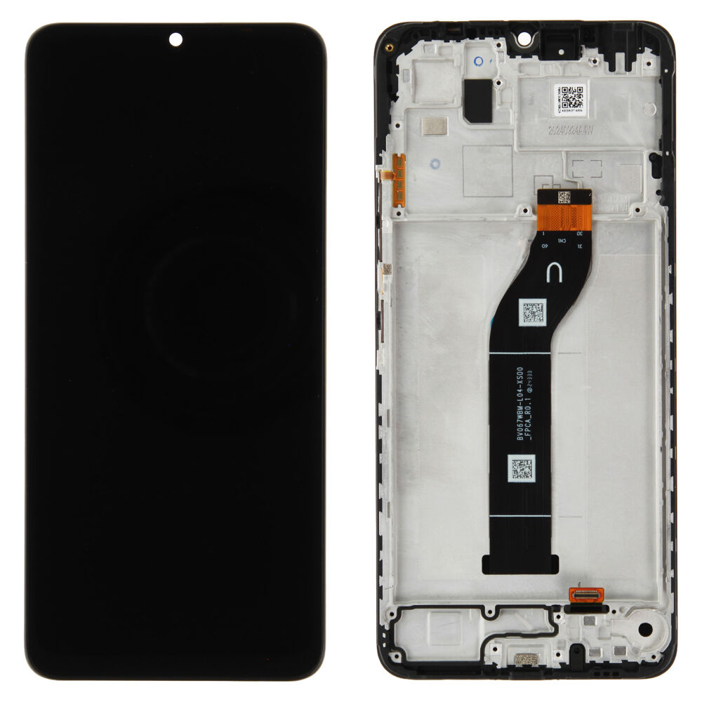 Display (Original) - Black, Redmi 13C (4G/5G) / Poco C65