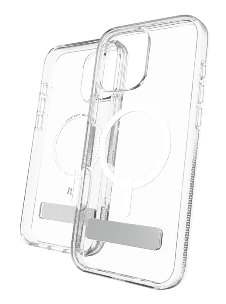 Crystal Palace Snap with Kickstand - Clear, Apple iPhone 16 Pro Max
