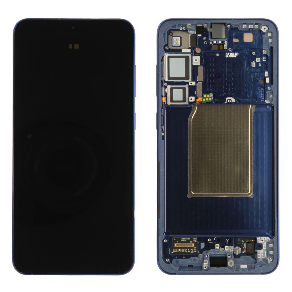 Módulo Pantalla Display incl. pre-assembled frame - Dark Blue, Samsung Galaxy S25 Plus; SM-S936 Original Service Pack GH82-36368D