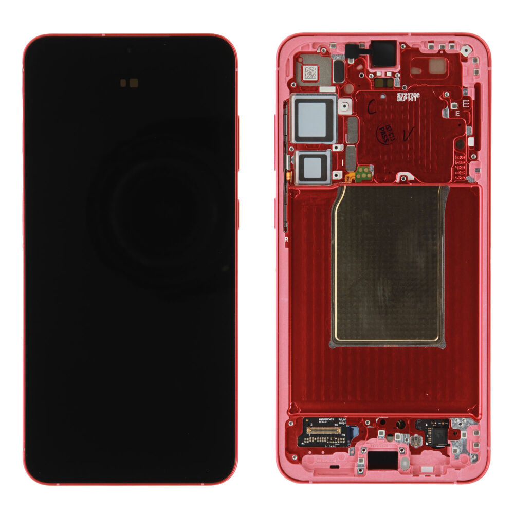 Módulo Pantalla Display incl. pre-assembled frame - Coral Red, Samsung Galaxy S25 Plus; SM-S936 Original Service Pack GH82-36368G