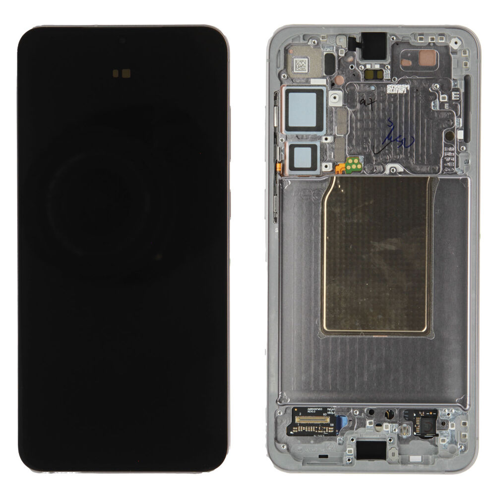 Módulo Pantalla Display incl. pre-assembled frame - Silver Shadow, Samsung Galaxy S25 Plus; SM-S936 Original Service Pack GH82-36368A