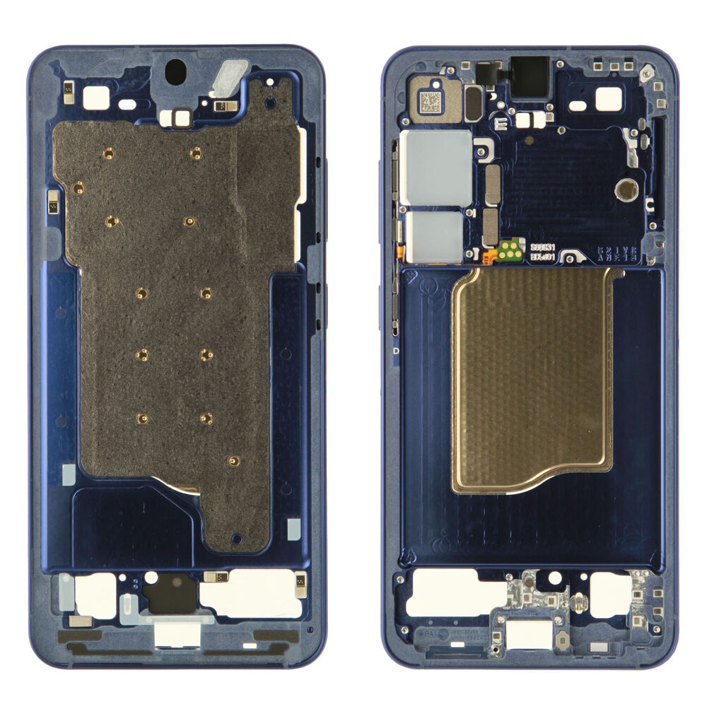 Middle frame (Original) - Dark Blue, Samsung Galaxy S25; SM-S931