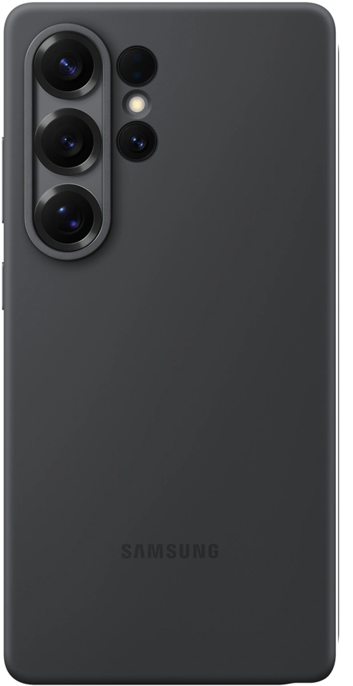 Samsung Silicone Cover - Black, Samsung Galaxy S25 Ultra