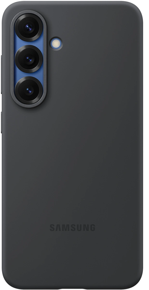 Samsung Silicone Cover - Black, Samsung Galaxy S25 Plus