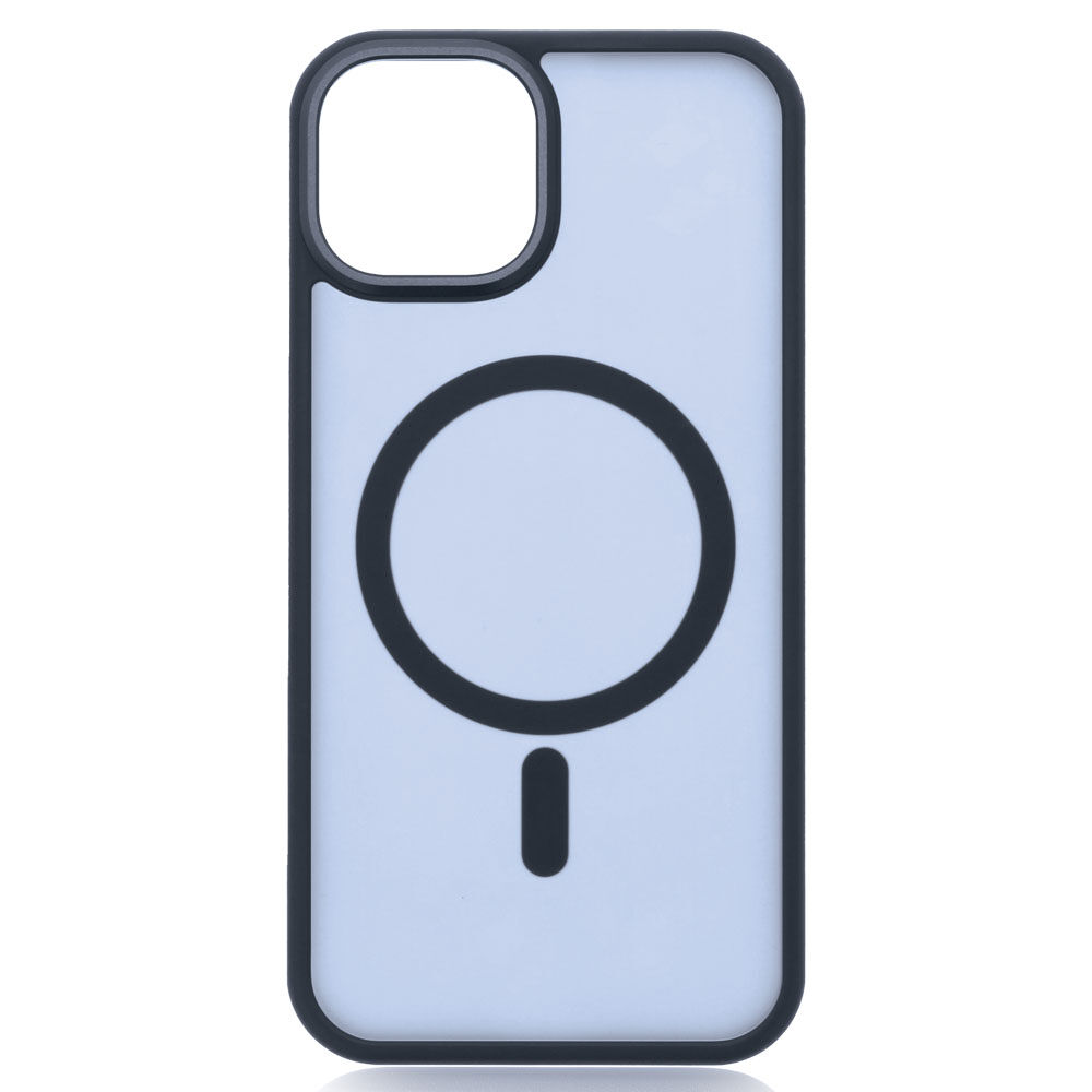 Soft Grip Case - Dark Blue, for iPhone 15 Pro Max