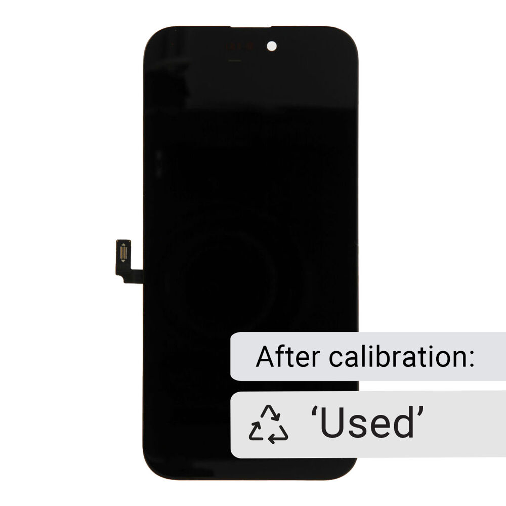 Display soft with original front flex cable 'Used' on >iOS18 (Pulled), For iPhone 16 Plus