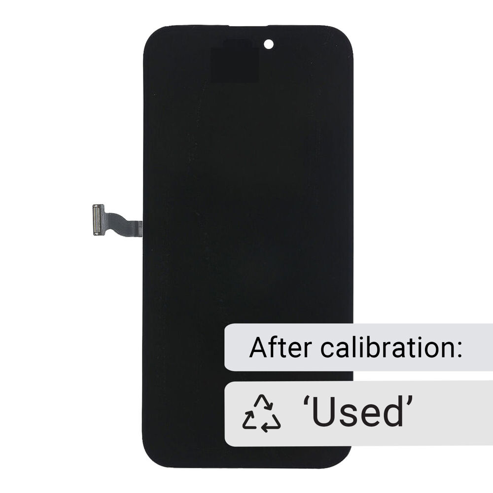 Display soft with original front flex cable 'Used' on >iOS18 (Pulled), For iPhone 14 Pro