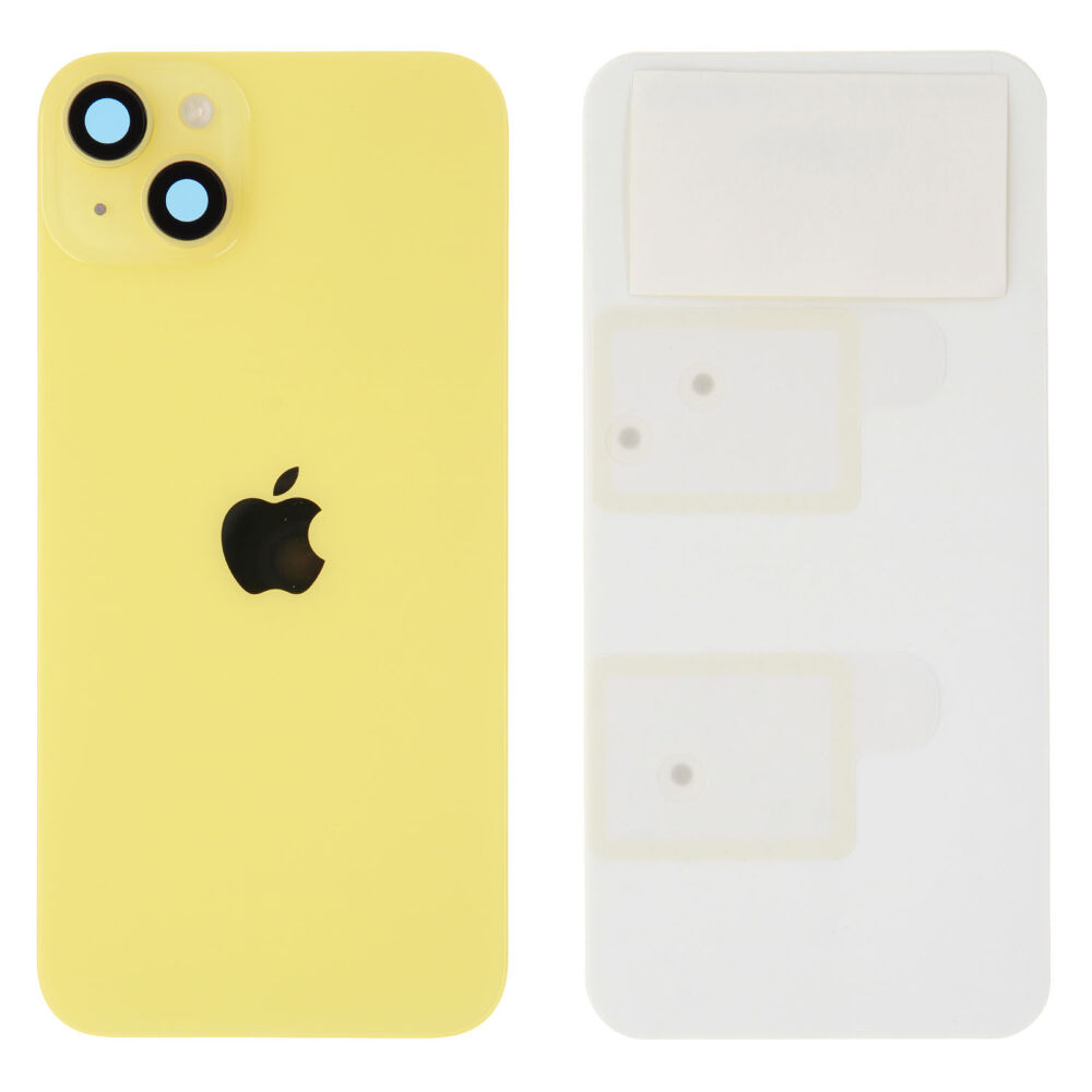 Back Glass (Original) - Yellow, Apple iPhone 14 Plus