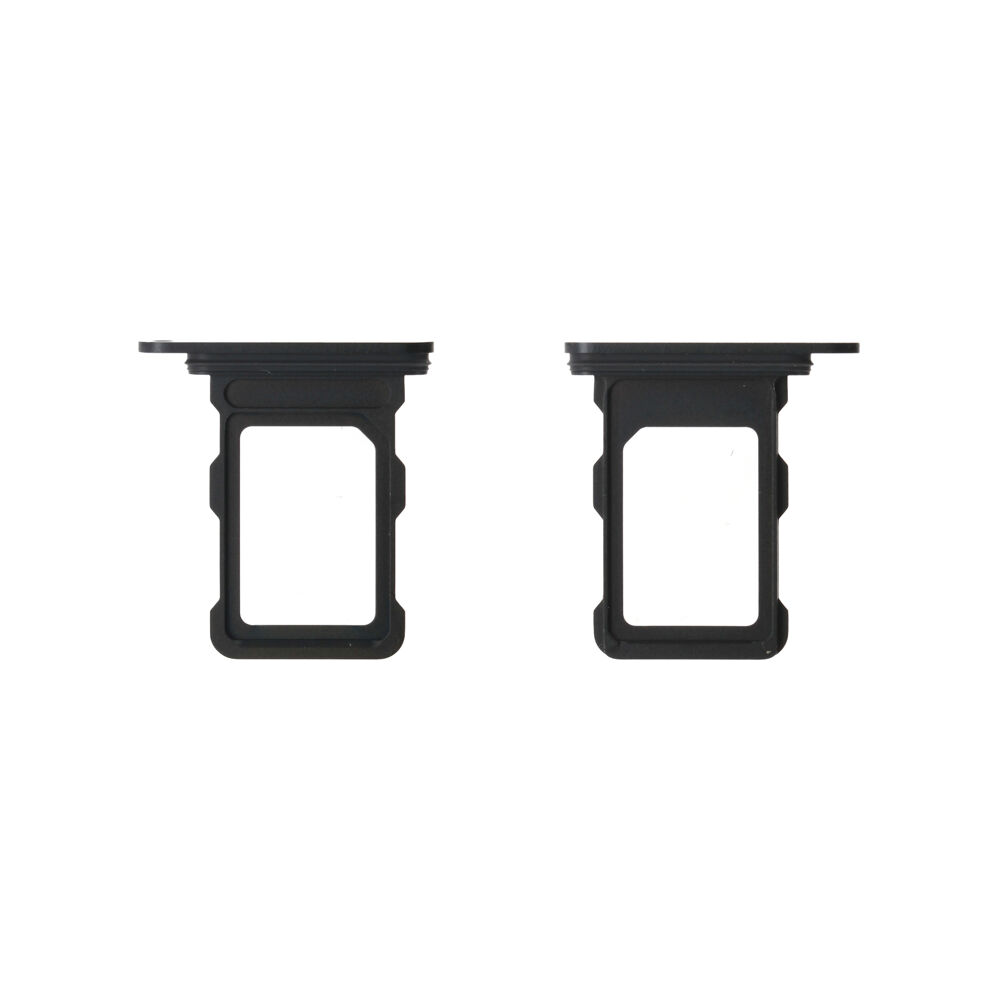 SIM Tray (Original) - Black Titanium, Apple iPhone 16 Pro / 16 Pro Max