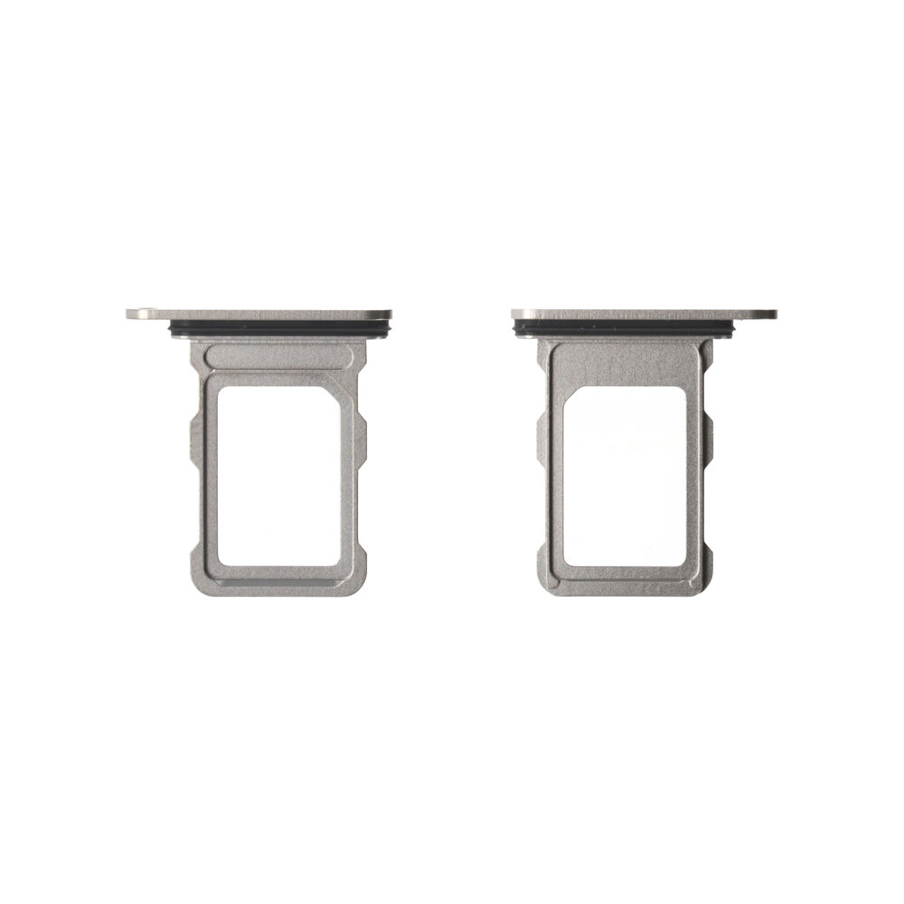 SIM Tray (Original) - Natural Titanium, Apple iPhone 16 Pro / 16 Pro Max