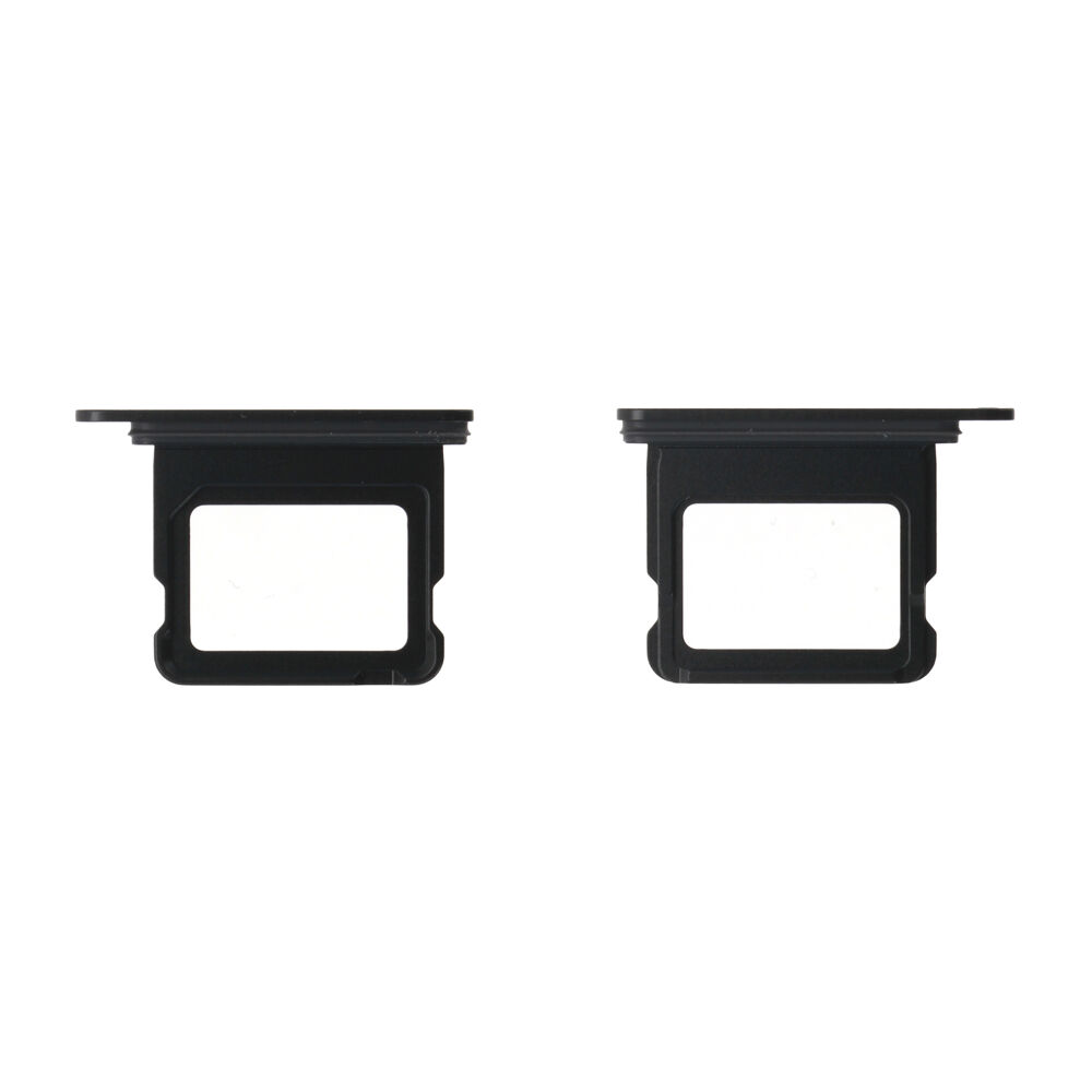 SIM Tray (Original) - Black, Apple iPhone 16 / 16 Plus