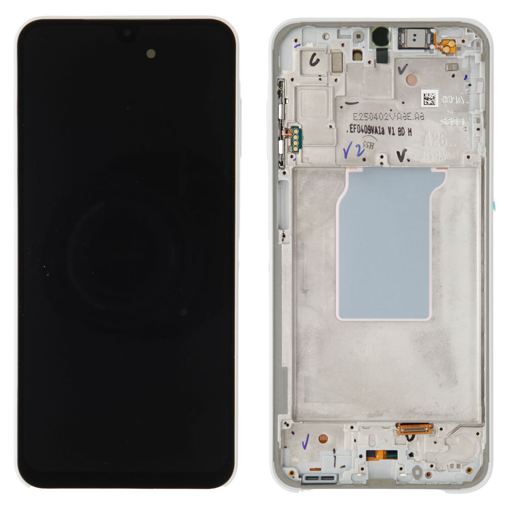Módulo Pantalla Display (Original) - White, Samsung Galaxy A26; SM-A266 Original Service Pack GH82-37049B