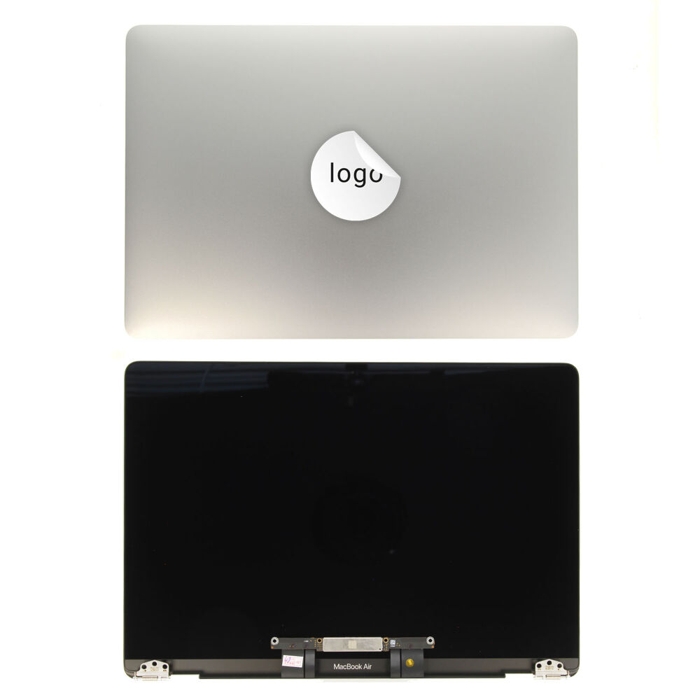 Display with Rear Cover (Pulled) - Silver, For MacBook Air 13 (2018); A1932