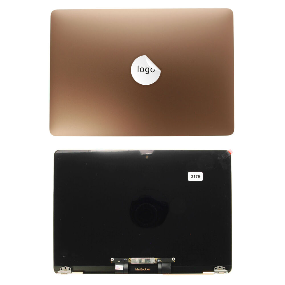 Display with Rear Cover (Pulled) - Gold, For MacBook Air 13 (2020); A2179