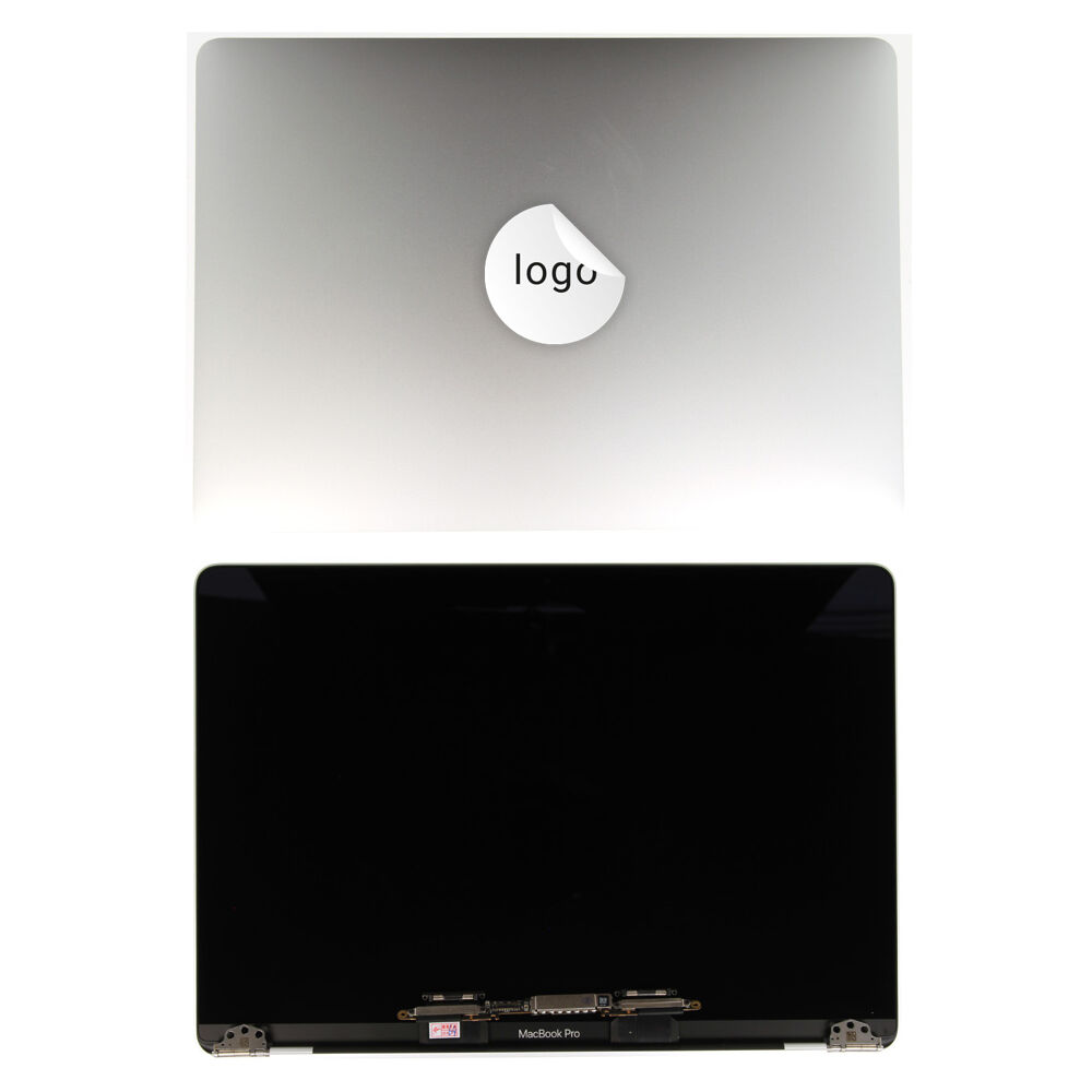 Display with Rear Cover (Pulled) - Silver, For MacBook Pro 13 (2016); A1708