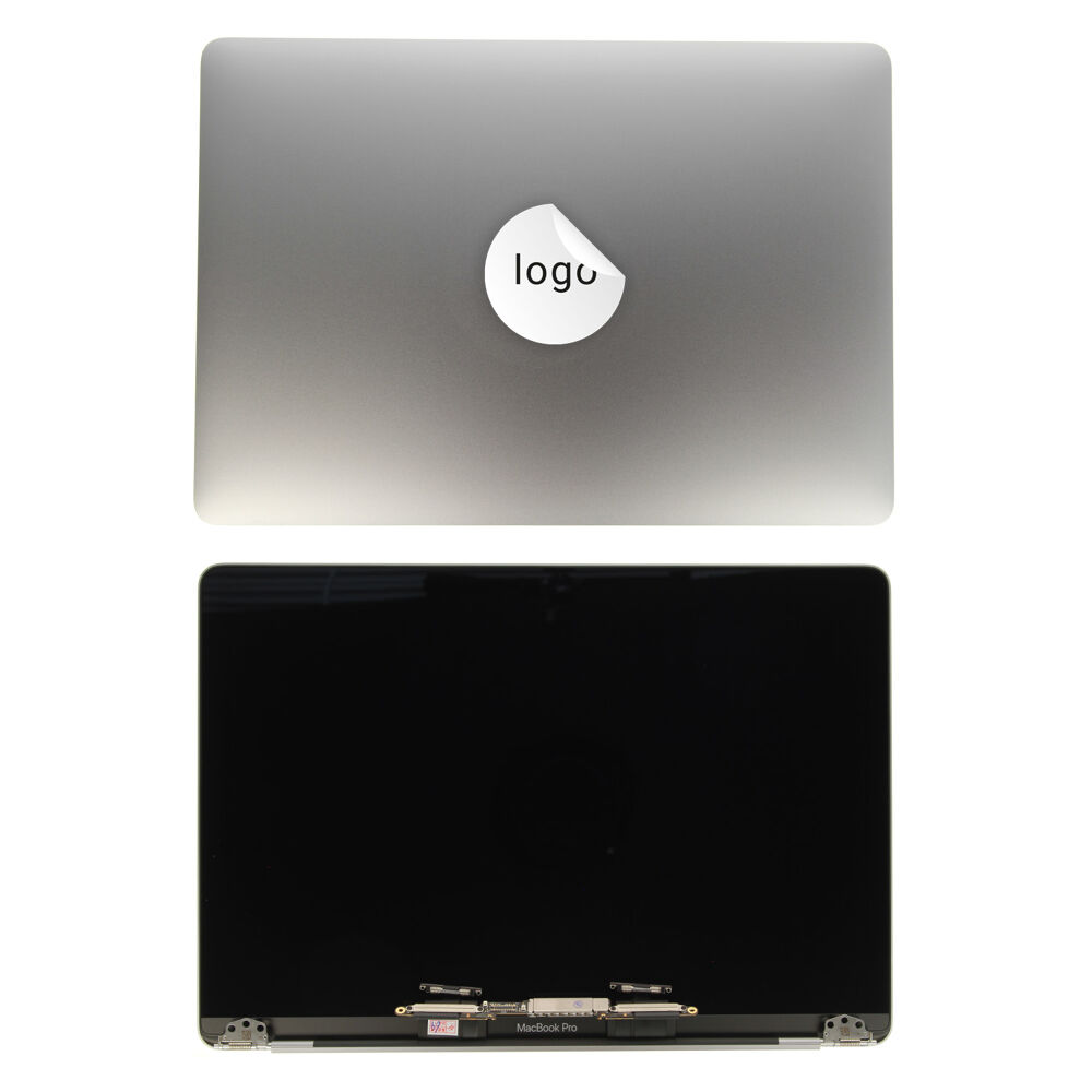Display with Rear Cover (Pulled) - Space Gray, For MacBook Pro 13 (2020); A2289