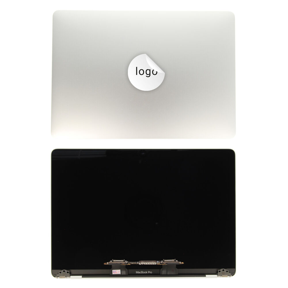 Display with Rear Cover (Pulled) - Silver, For MacBook Pro 13 (2020); A2289