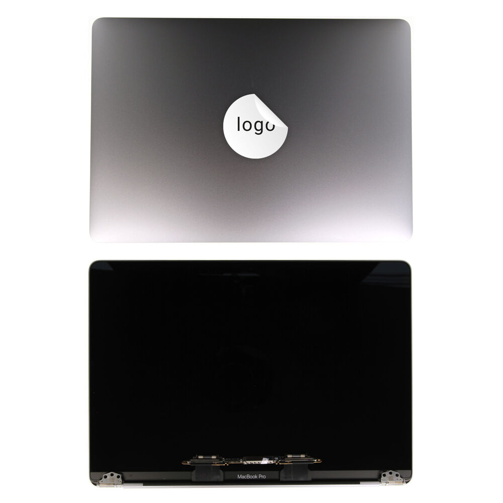 Display with Rear Cover (Factory std.) - Space Gray, For MacBook Pro 13 (2016); A1706