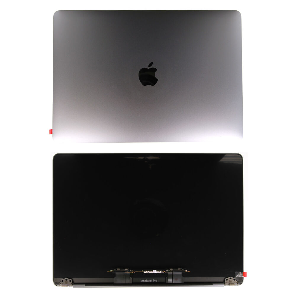 Display with Rear Cover (Factory std.) - Space Gray, For MacBook Pro 13 (2019); A2159