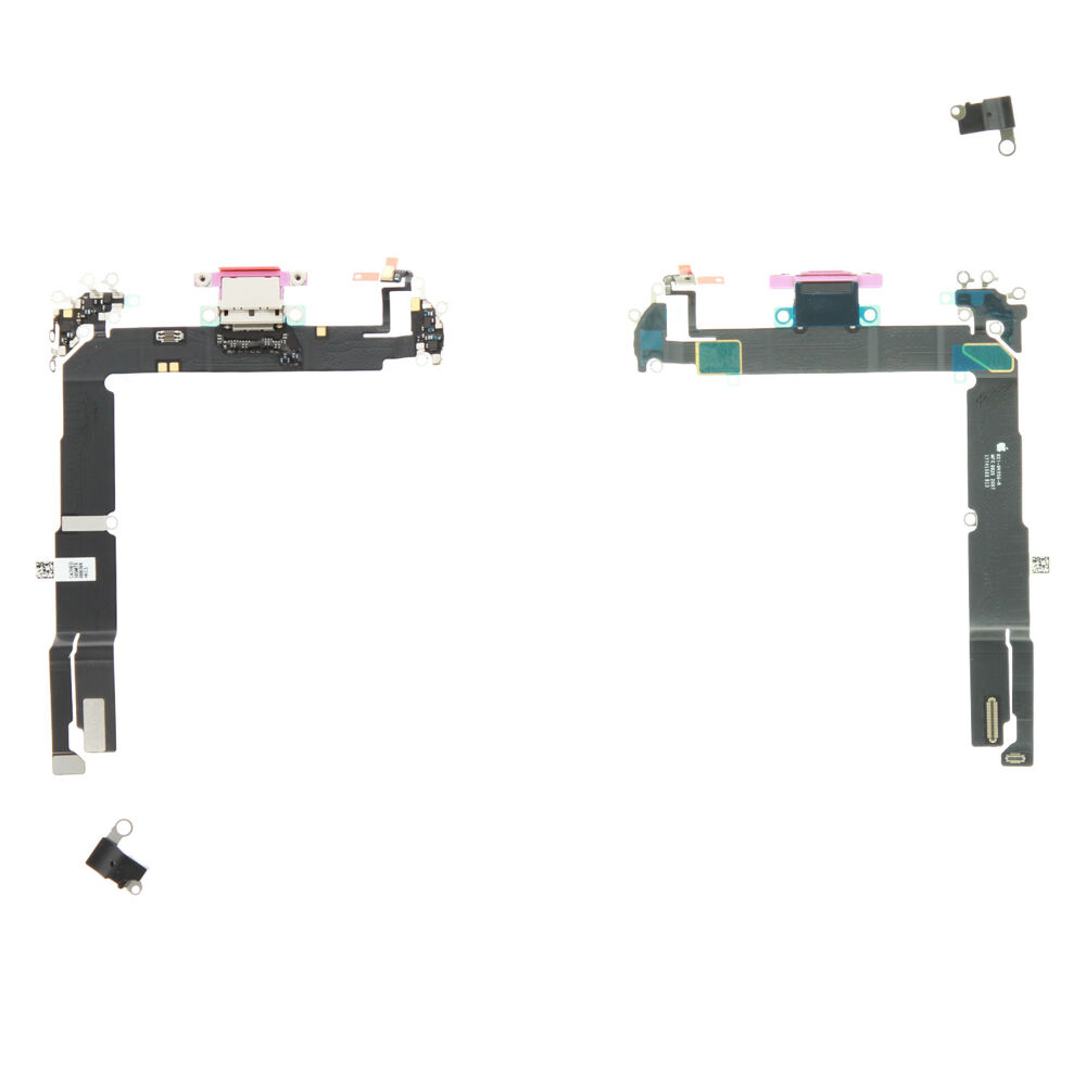 Dock Connector (Original) incl. screw kit - Pink, Apple iPhone 16 Plus