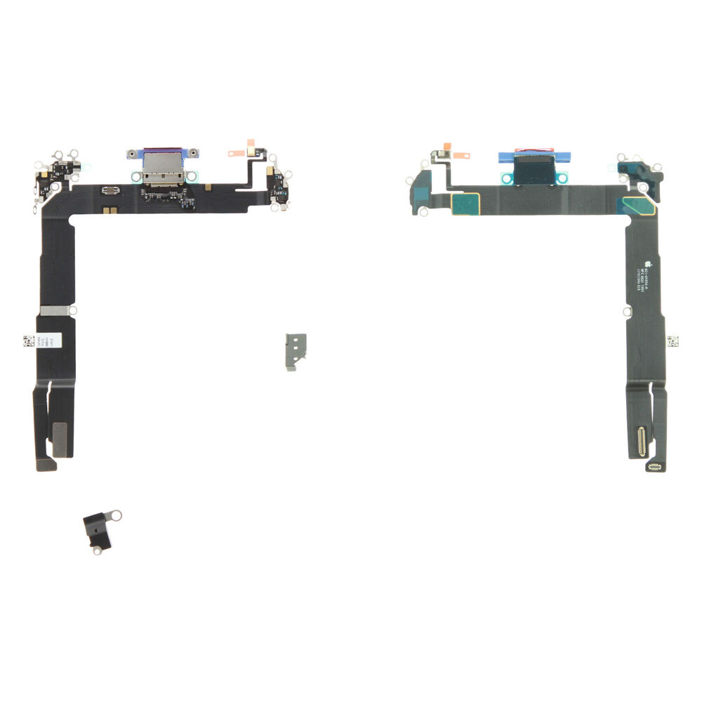 Dock Connector (Original) incl. screw kit - Blue, Apple iPhone 16 Plus