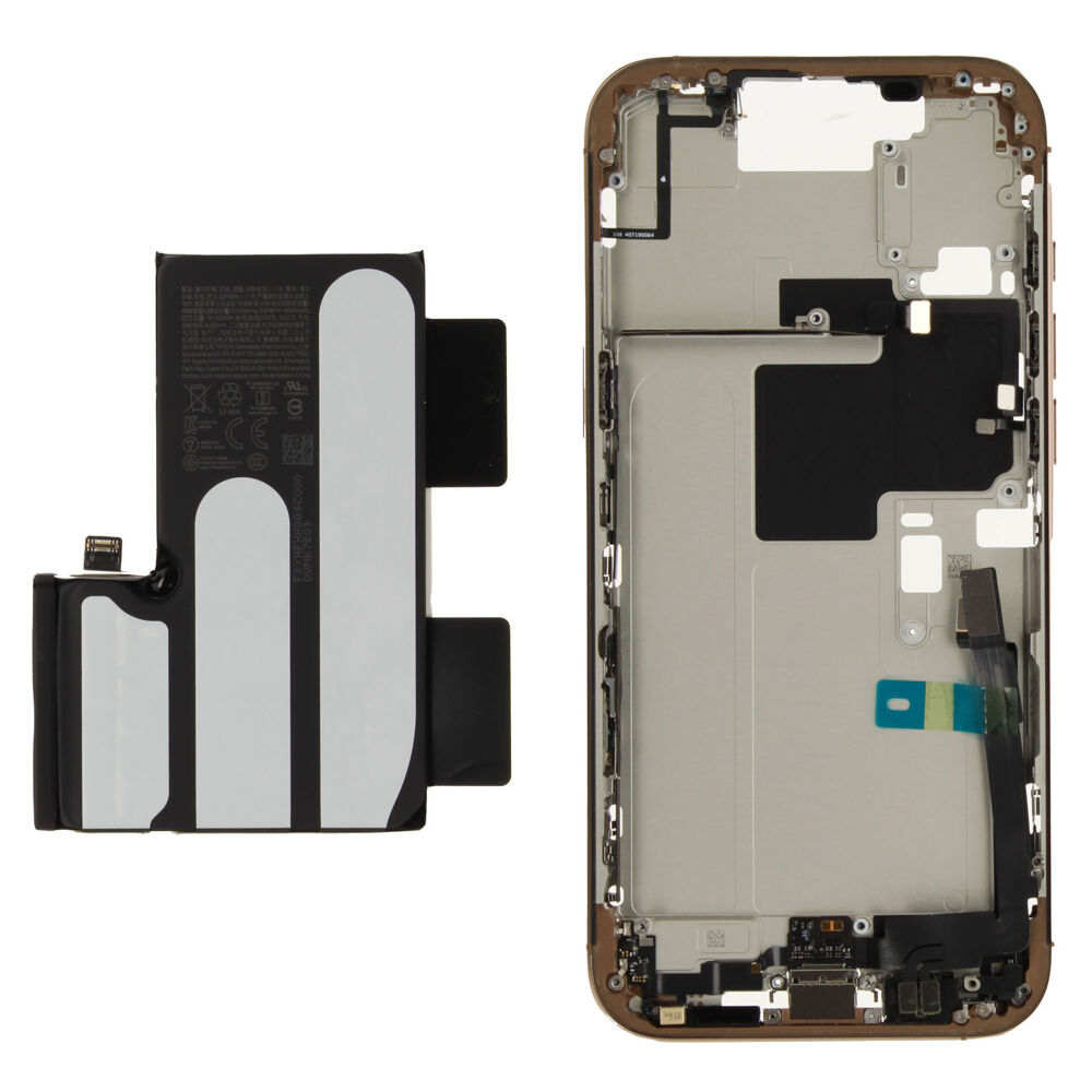 Middle Frame incl. battery (Original) - Desert Titanium, Apple iPhone 16 Pro Max