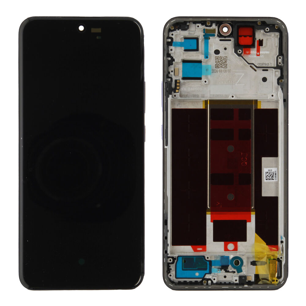 Display (Original) - Silver, Oppo Reno 12 Pro