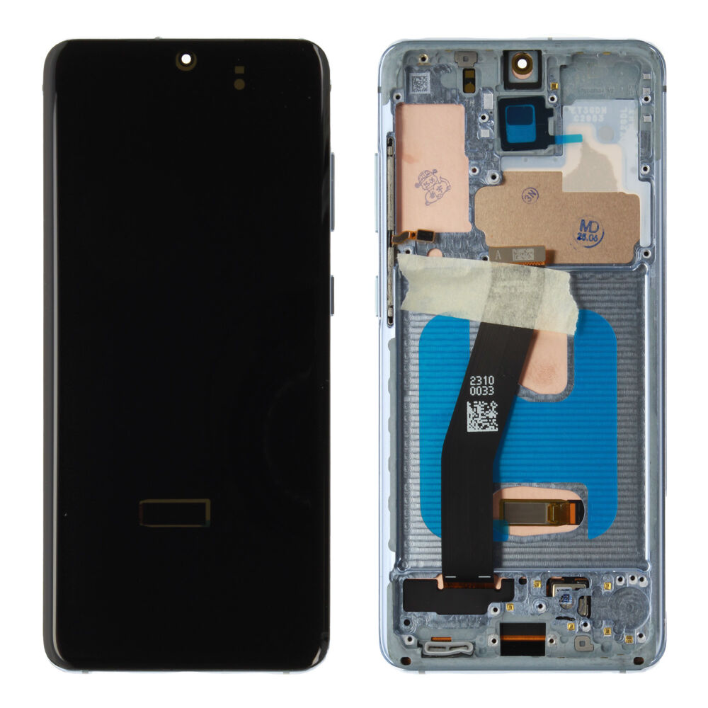 Módulo Pantalla For Galaxy Display (Compatible soft) - Blue, For Samsung Galaxy S20; SM-G980 Original Service Pack GH82-31432D