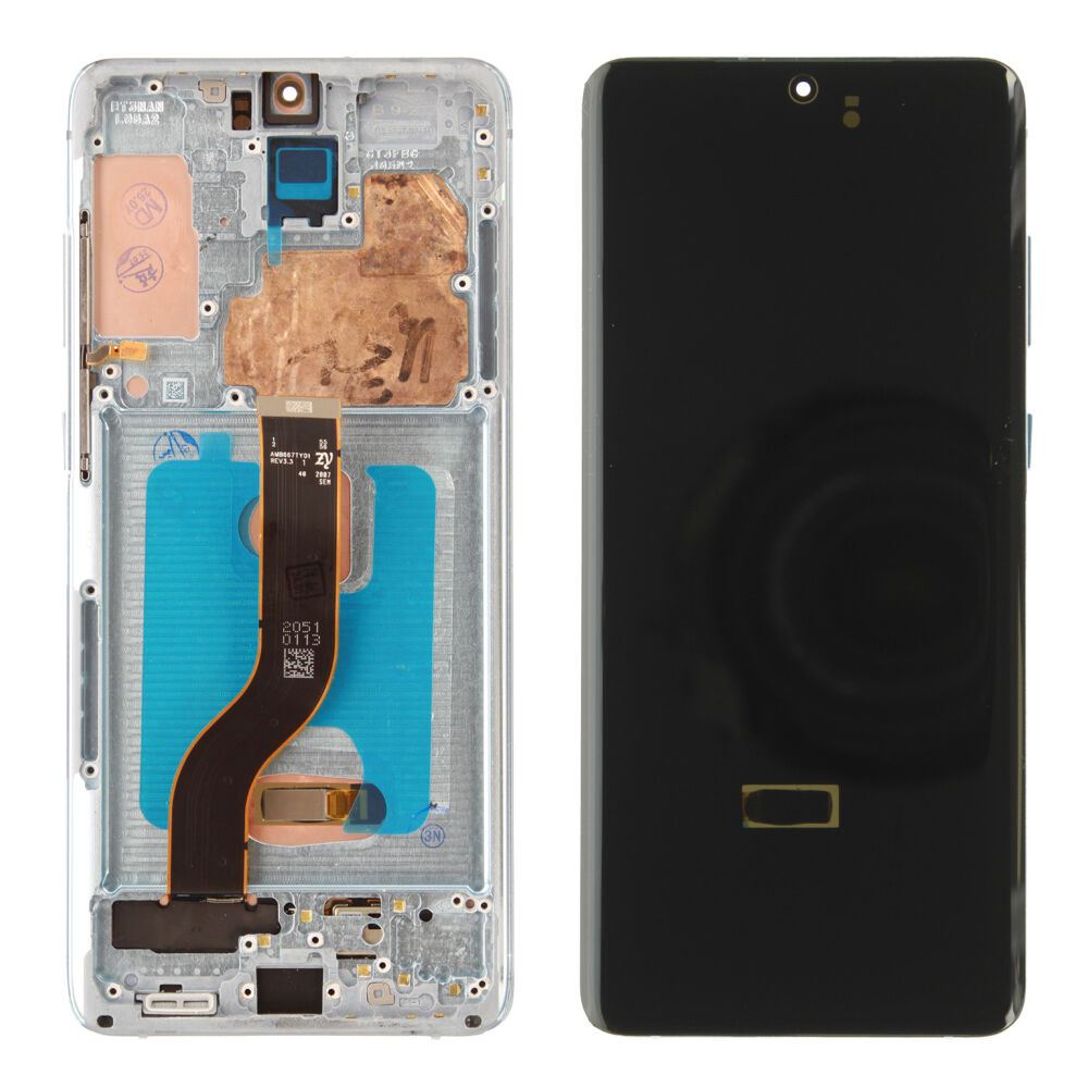 Módulo Pantalla For Galaxy Display (Compatible soft) - Light Blue, For Samsung Galaxy S20 Plus; SM-G985 Original Service Pack GH82-31442D