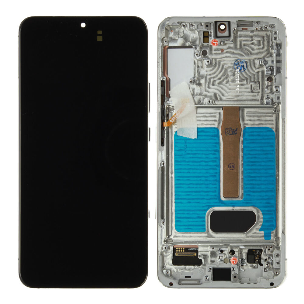 Módulo Pantalla For Galaxy Display (Compatible soft) - White, For Samsung Galaxy S22 Plus; SM-S906 Original Service Pack GH82-27500B