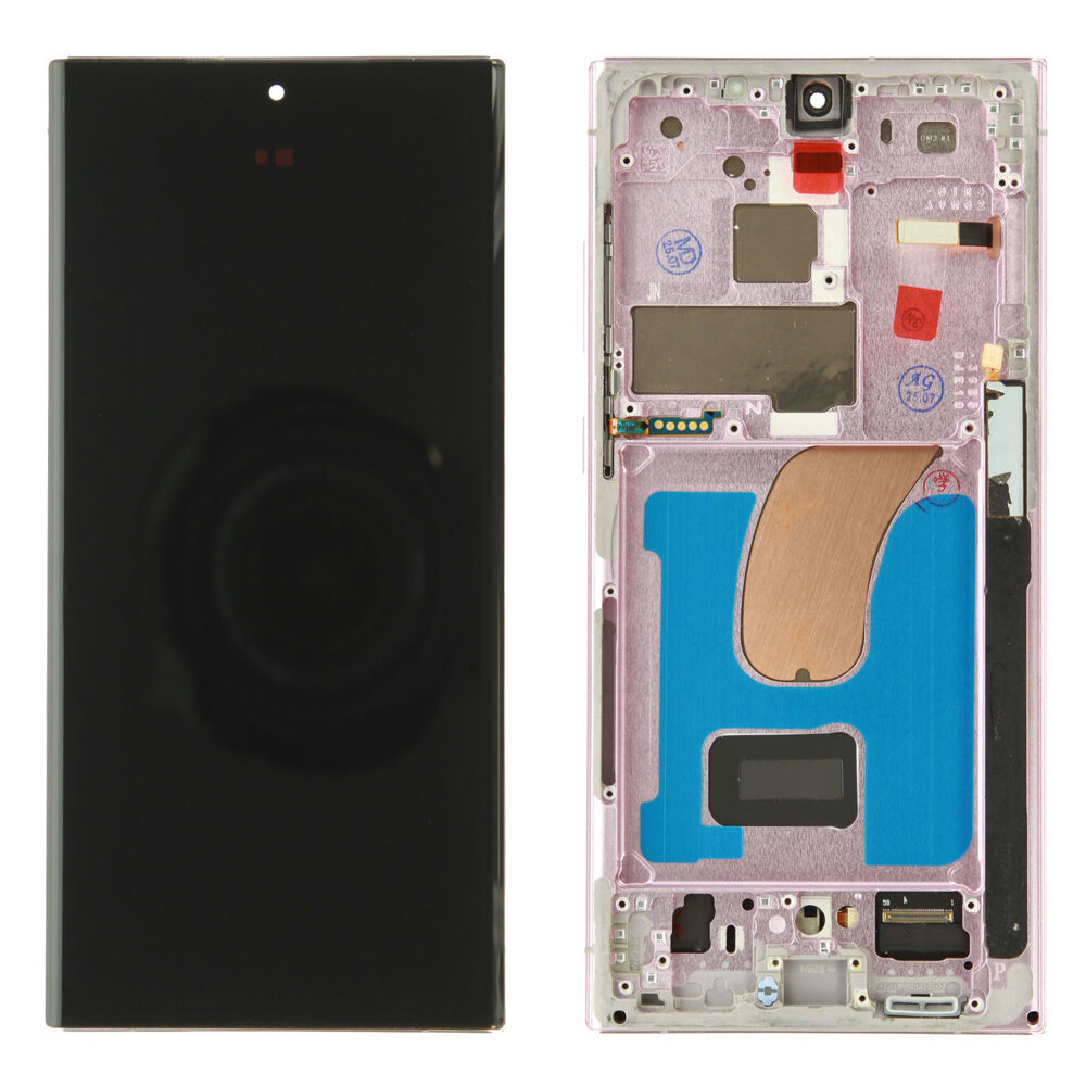 Módulo Pantalla For Galaxy Display (Compatible soft) - Red, For Samsung Galaxy S23 Ultra; SM-S918 Original Service Pack GH82-30466E