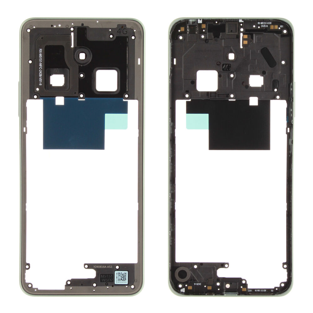 Middle frame (Original) - Green, Xiaomi Poco C75