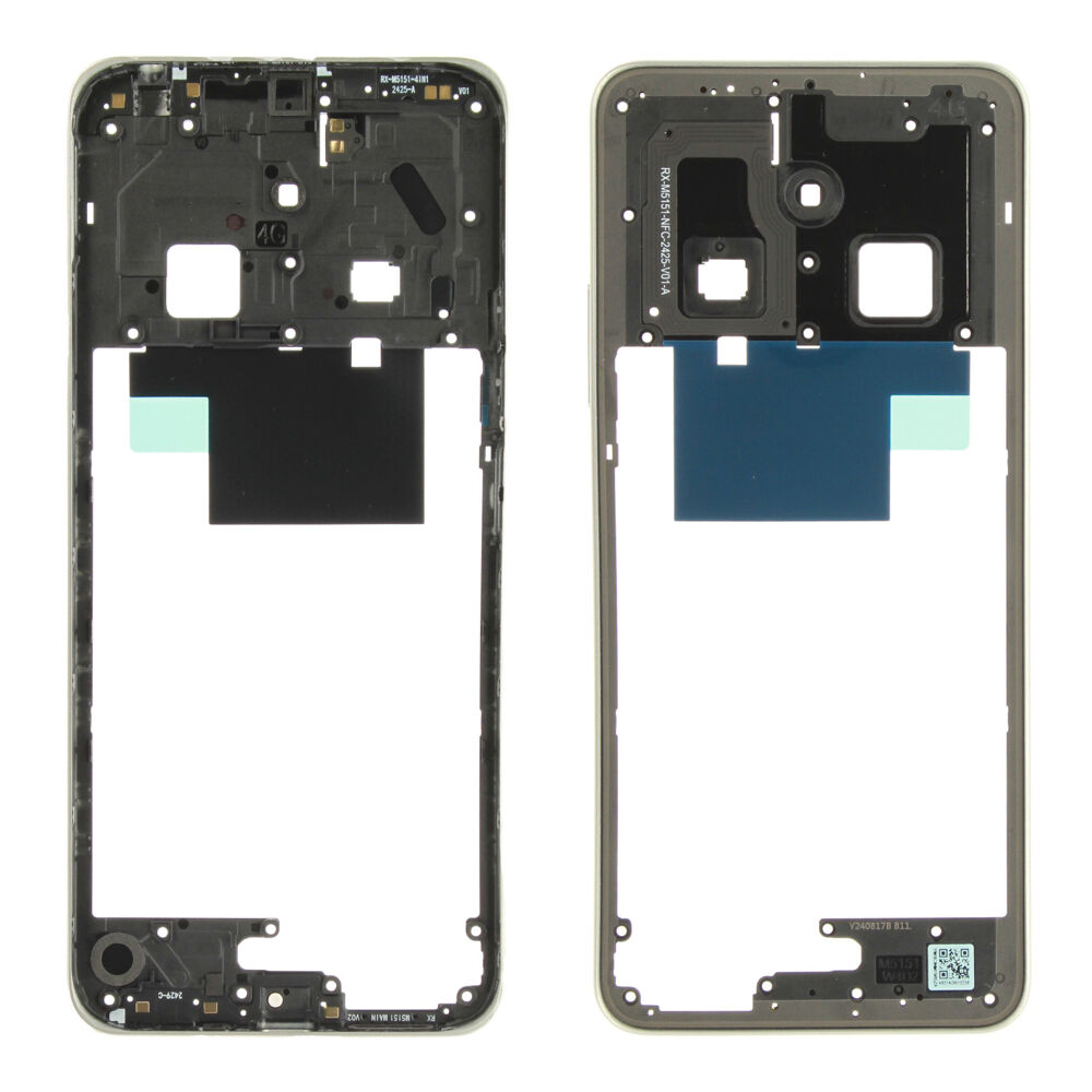 Middle frame (Original) - Gold, Xiaomi Poco C75