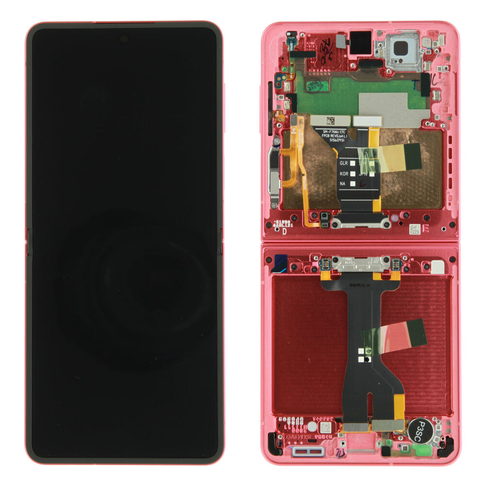 Módulo Pantalla Display (Original) - Red, Samsung Galaxy Z Flip7; SM-F766 Original Service Pack GH82-37581D
