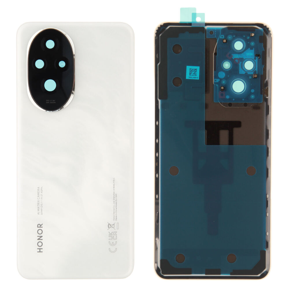 Módulo Pantalla Back Glass (Original) - White, Honor 200 Original Service Pack