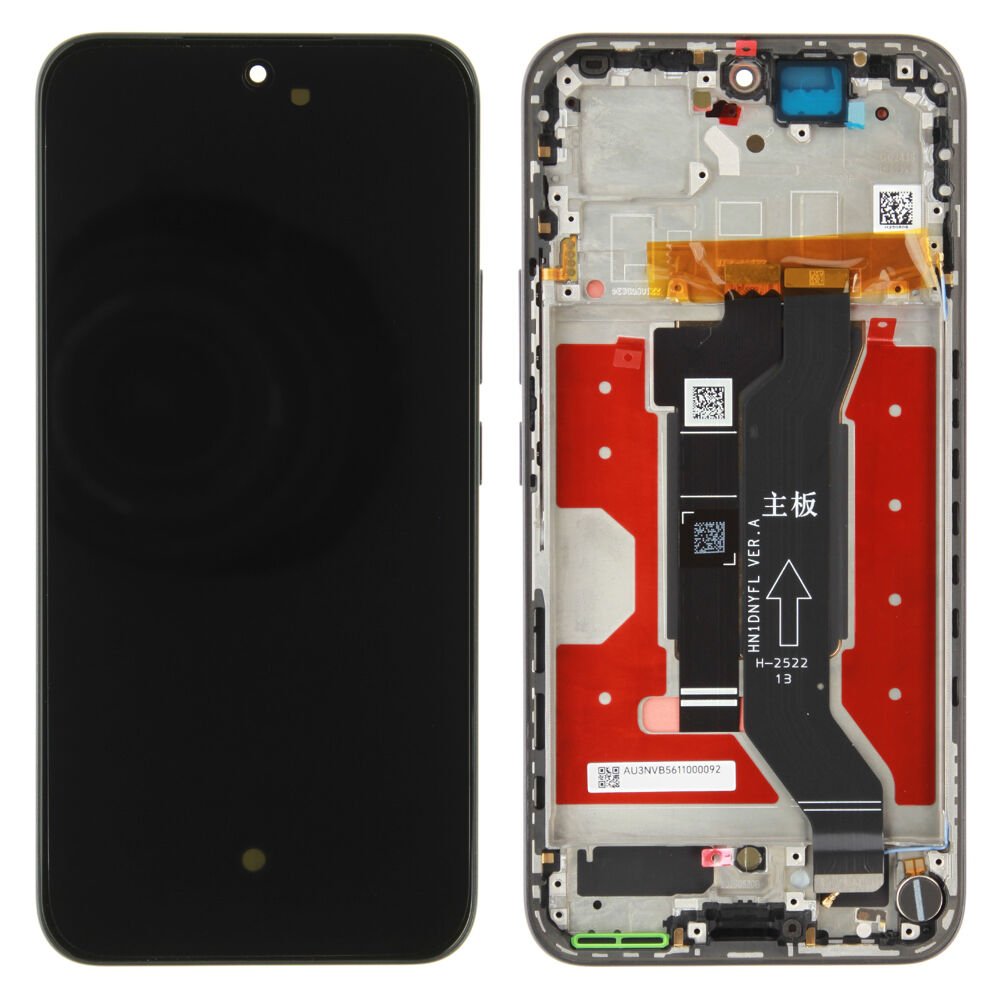 Módulo Pantalla Display incl. frame (Original) - Black, Honor 400 Original Service Pack