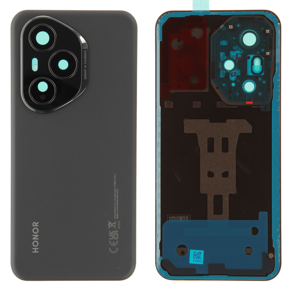 Módulo Pantalla Back Glass (Original) - Black, Honor 400 Pro Original Service Pack