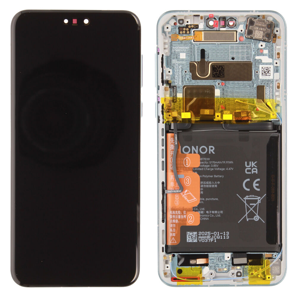 Módulo Pantalla Display incl. frame (Original) - Blue, Honor Magic7 Pro Original Service Pack