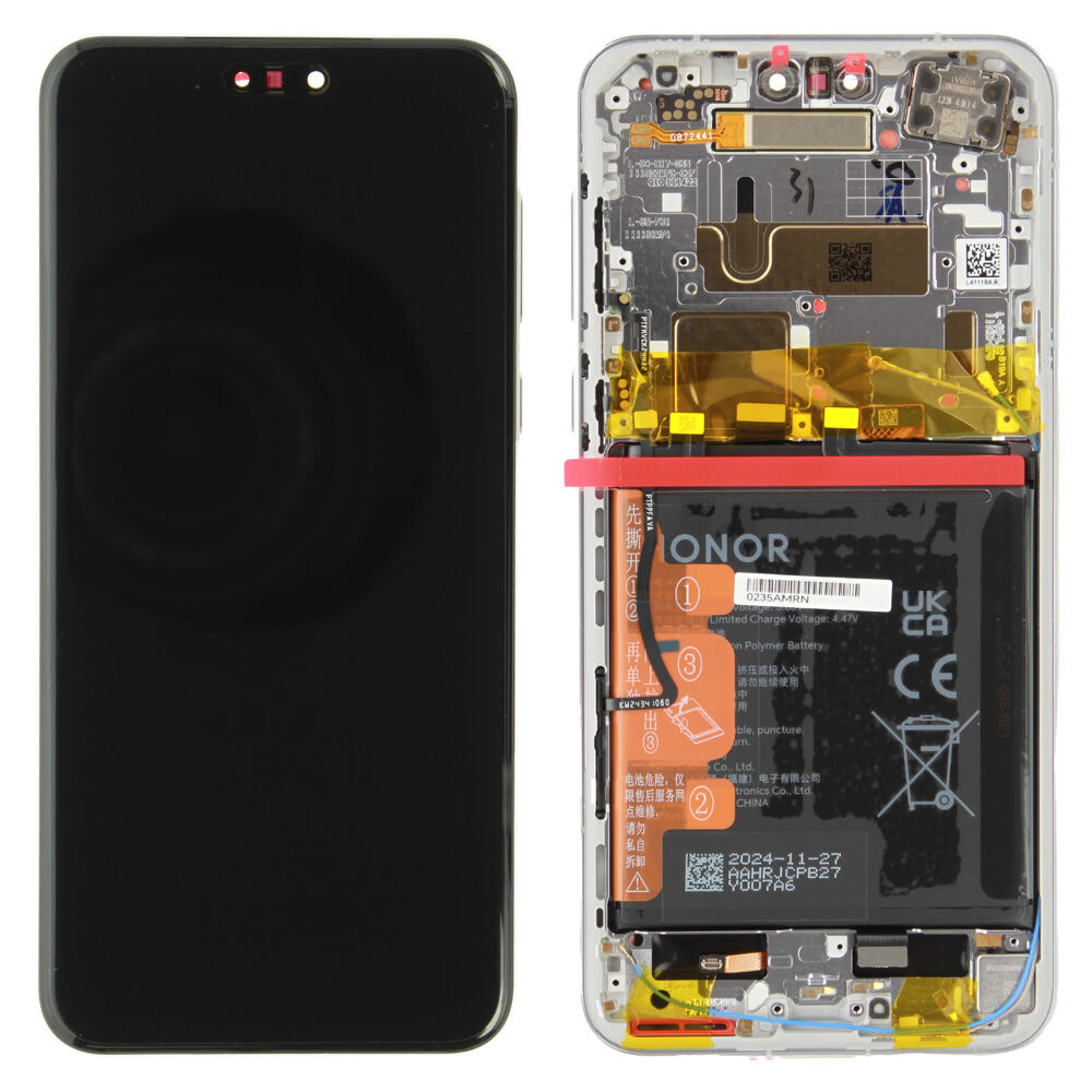 Módulo Pantalla Display incl. frame (Original) - Grey, Honor Magic7 Pro Original Service Pack