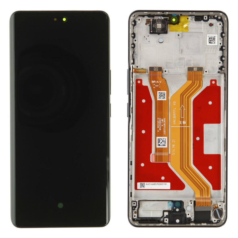 Módulo Pantalla Display incl. frame (Original) - Black, Honor Magic7 Lite Original Service Pack